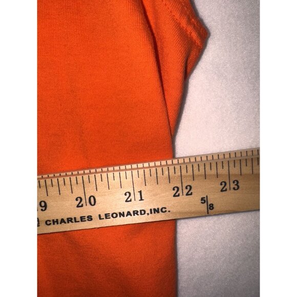 Gildan Orange Sturgis 2005 Sleeveless Shirt XL Graphic Tee Cotton - Picture 8 of 12